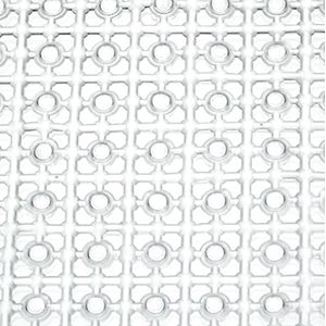 Tapete para Box Antiderrapante Oval 65cm Transparente - Arthi