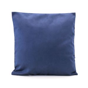 Capa para Almofada Camurça 45x45 Azul Marinho - Branyl