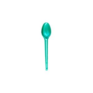 Colher de Sobremesa 50 Unidades Verde Neon - Bello Festas