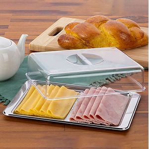 Porta Frios Inox com Divisória 27cm - Meridional