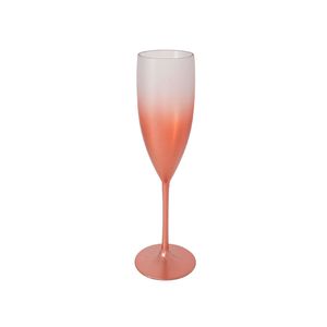 Taça Degradê 180mL Rosê Gold - M&ca Plásticos