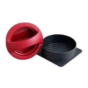 Forma para Hambúrguer 12cm Vermelha / Preta - Hudson