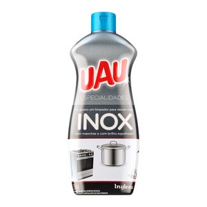 Detergente Polidor Inox 200mL - Uau