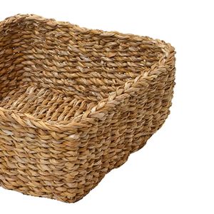 Cesta Quadrada 22cm Marrom - Espressione