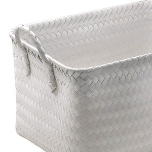 Cesta Retangular 40cm Branca - Espressione