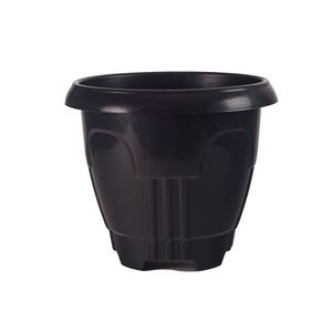 Vaso Redondo 34cm Preto - Mb Plásticos