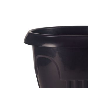 Vaso Redondo 34cm Preto - Mb Plásticos