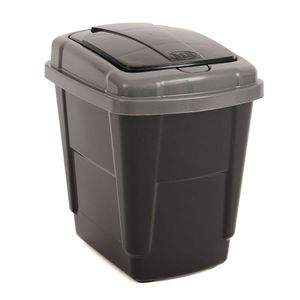 Lixeira Clink 4,5l Preta - Mb Plásticos