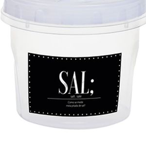 Pote Joy 750mL Sal Branco - Mb Plásticos