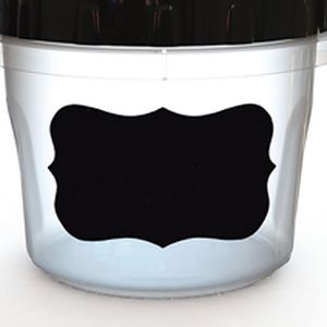 Porta Condimentos 300mL Preto - Mb Plásticos