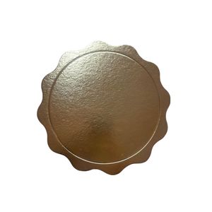 Prato Cake Board Viva Paper 24cm Ouro - Uau