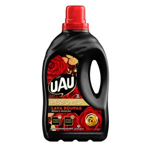 Lava Roupas Líquido Rosas Sedução 3l - Uau