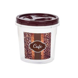 Pote Joy 1,65l Café Marrom - Mb Plásticos