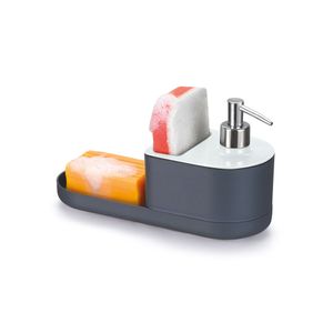 Porta Detergente e Esponja Preto - Arthi