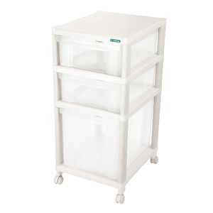 Gaveteiro Plástico com 3 Gavetas - Ordene