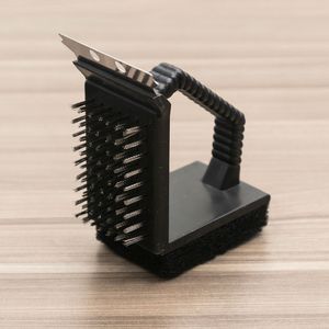 Escova Limpa Grelha 3 em 1 12cm - Master Grill