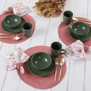 Serviço Americano Luna Tresse Avulso Terracota - Copa&cia