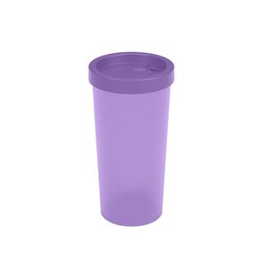 Copo Nutri 500mL com Tampa Lilás - Coza