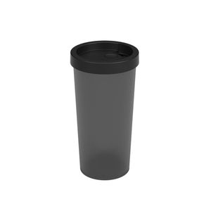 Copo Nutri 500mL com Tampa Preto - Coza