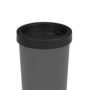 Copo Nutri 500mL com Tampa Preto - Coza