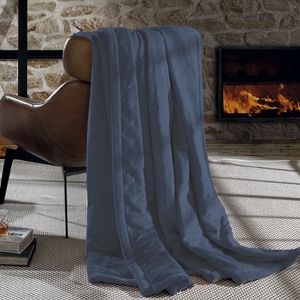 Cobertor Casal Ultraplush Azul Cosmos - Hedrons