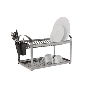 Escorredor de Louça Suprema 16 Pratos Prata - Brinox