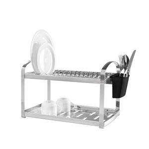 Escorredor de Louça Suprema 16 Pratos Prata - Brinox