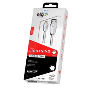 Cabo Lightning 1m Branco - Elg
