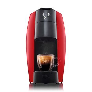 Cafeteira Espresso Lov Vermelha Tres 3 Corações