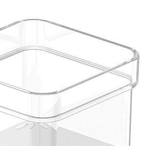 Organizador Gaveta Clear 7,5x7,5 Natural - Ou