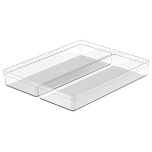 Organizador de Gaveta Clear 37,5x30 Natural - Ou