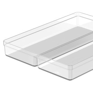 Organizador de Gaveta Clear 37,5x30 Natural - Ou