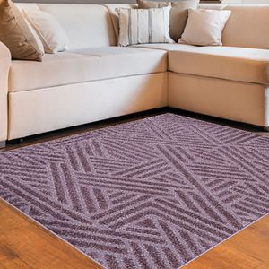 Tapete Realce Trama 50x100cm Taupe - Têxtil J. Serrano
