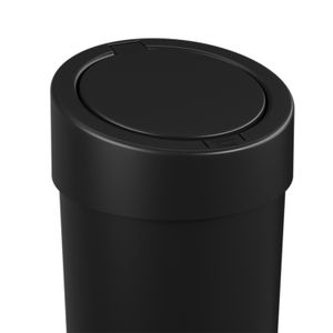 Lixeira de Pia Automática 5l Preta - Coza