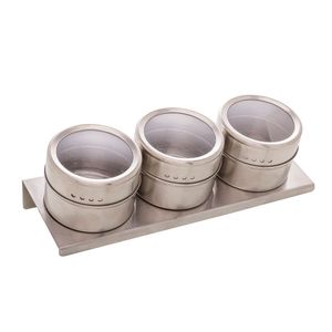 Conjunto de Porta Tempero 3 Peças Suporte - Lyor