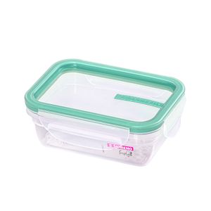 Pote de Plástico Retangular Fresh 330mL Verde - Sanremo