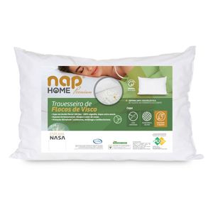Travesseiro Visco Flocos 48x68cm - Nap