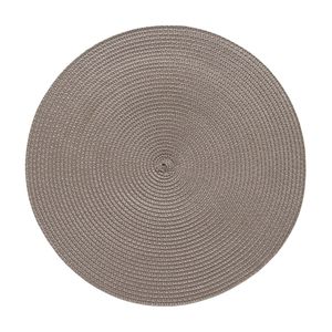 Kit Com 6 Lugar Americano Luna Taupe - Copa&cia