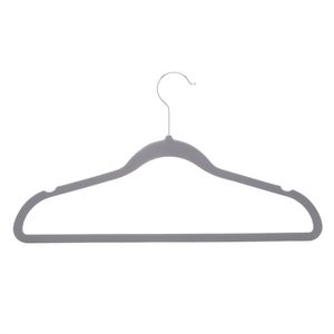Conjunto de Cabides Emborrachados 5 Peças Cinza - Lyor