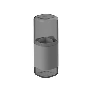 Porta Escova Dual Chumbo - Ou