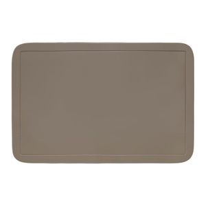 Kit Com 6 Lugar Americano Color Taupe - Copa&cia