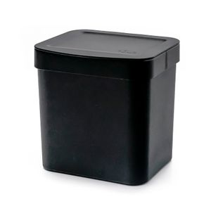 Lixeira de Pia Trium 2,5l Preta - Martiplast