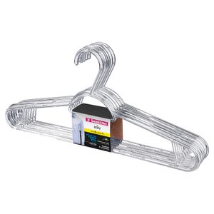 Cabide Primafer 6 Peças Transparente - Sanremo