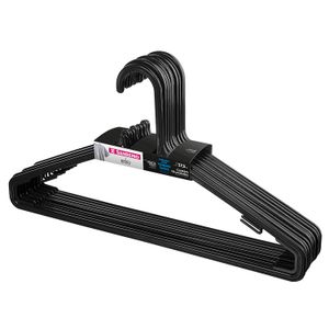 Cabide Primafer 10 Peças Preto - Sanremo