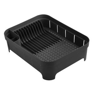 Escorredor de Louças Trium De 31x 40 cm Preto - Martiplast