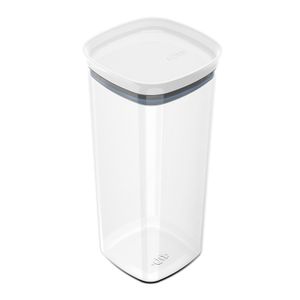 Pote Hermético Block Quadrado 1,5l Branco - Ou