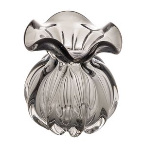 Vaso Italy 13cm Cinza - Lyor