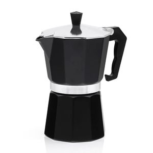 Cafeteira Italiana 6 Cafés Preta - Meridional