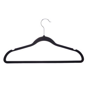 Conjunto de Cabides Emborrachados 5 Peças Preto - Lyor