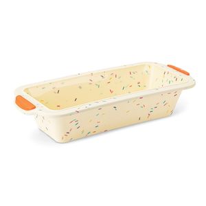 Forma para Bolo Retangular Bakery 30x12cm Colorida - Hercules